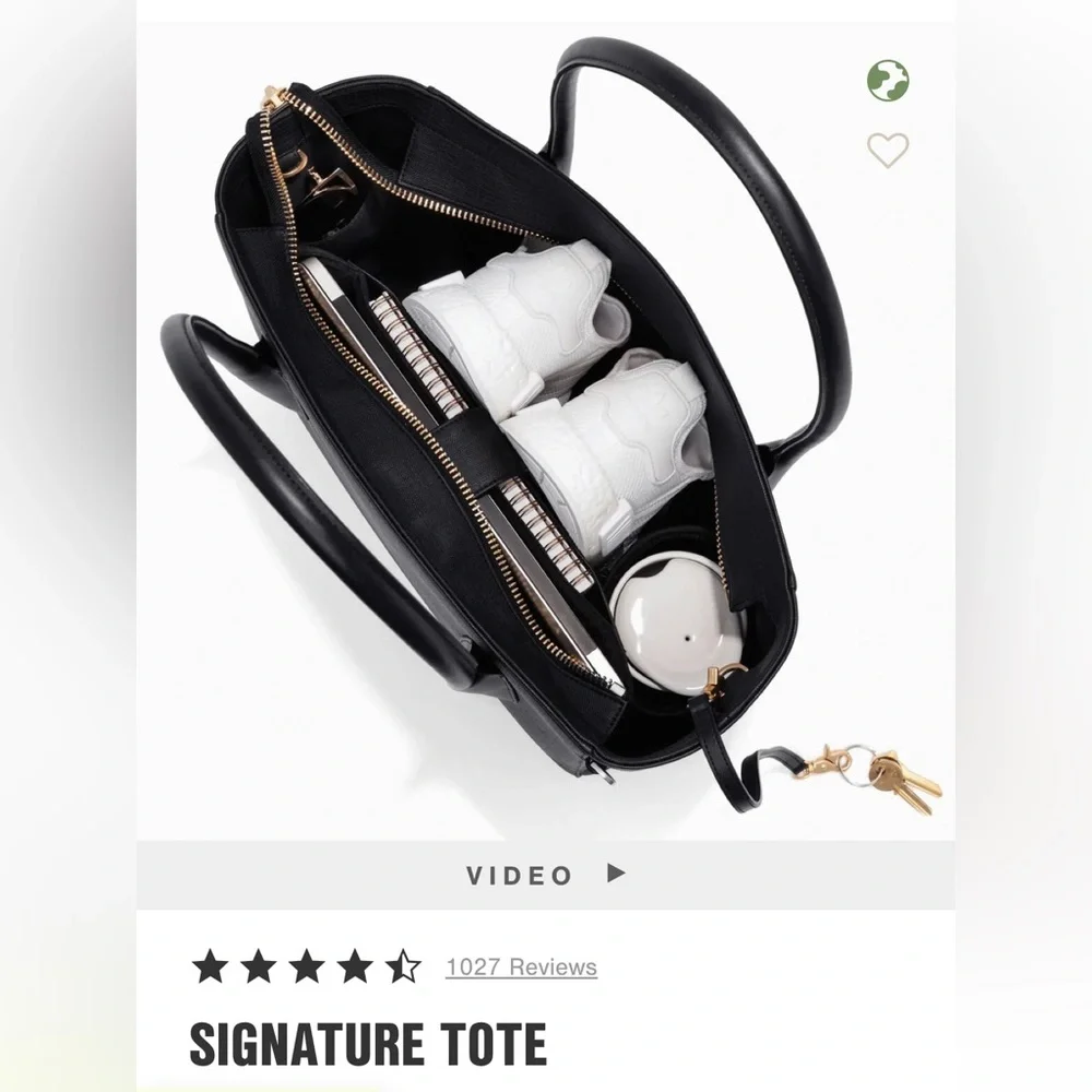 Dagne Dover Signature Legend Tote Black Onyx - Picture 3 of 8
